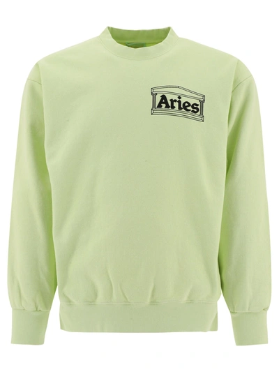 Aries Arise Men's Green Other Materials Sweatshirt