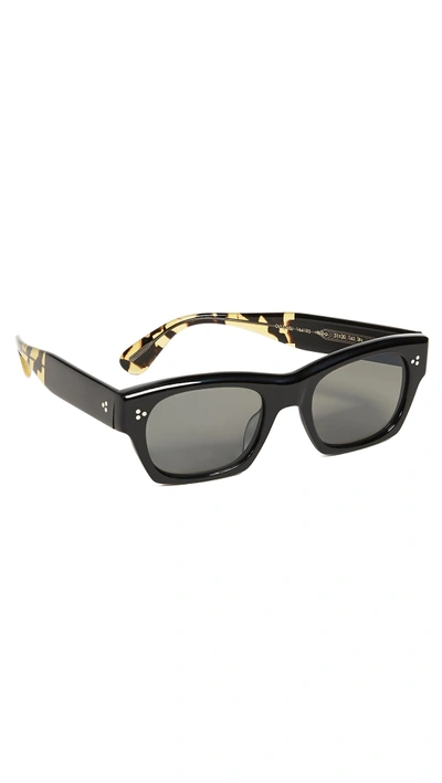 Oliver Peoples Isba Sunglasses In Black