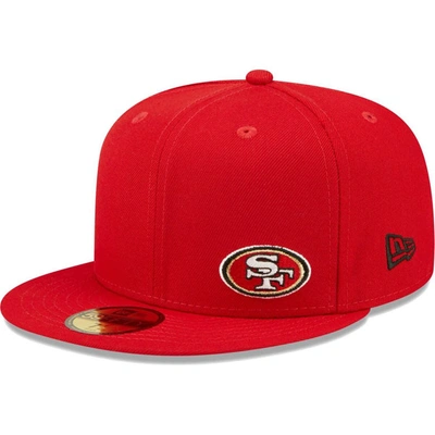 New Era Scarlet San Francisco 49ers  Flawless 59fifty Fitted Hat