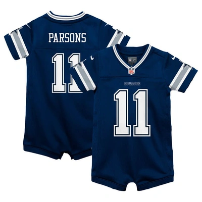 Nike Babies' Infant  Micah Parsons Navy Dallas Cowboys Game Romper Jersey
