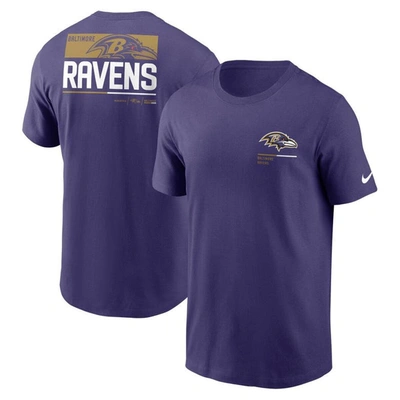 Nike Purple Baltimore Ravens Team Incline T-shirt