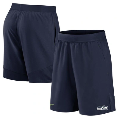 Nike College Navy Seattle Seahawks Stretch Woven Shorts