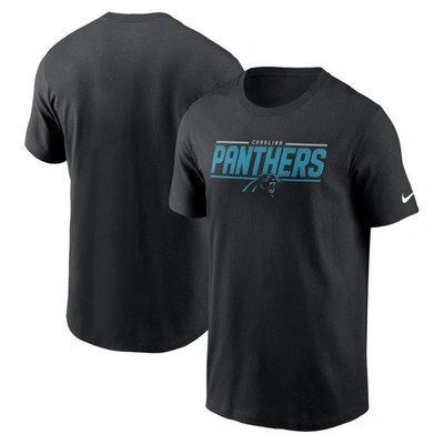 Nike Black Carolina Panthers Muscle T-shirt