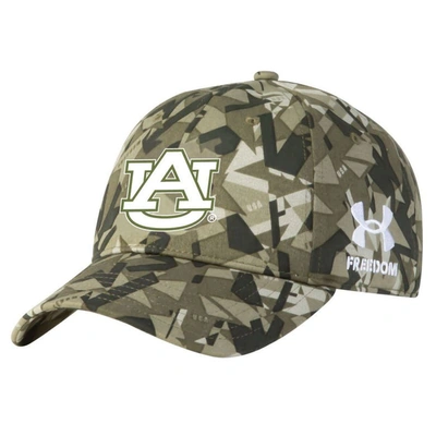 Under Armour Camo Auburn Tigers Freedom Collection Adjustable Hat