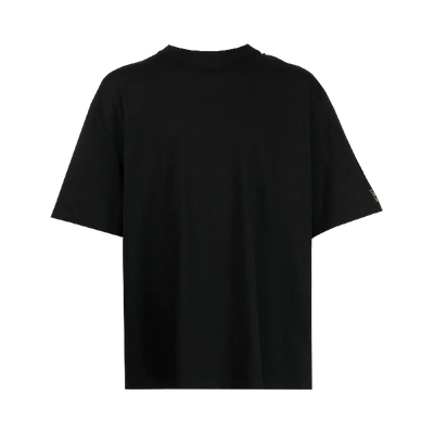 Pre-owned Raf Simons Oversized T-shirt With Hood Fauves 'black'
