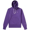 Champion Reverse Weave Pullover Hoodie In Purple