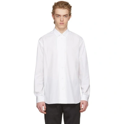 Oamc White Kennedy Shirt In 0200.wht