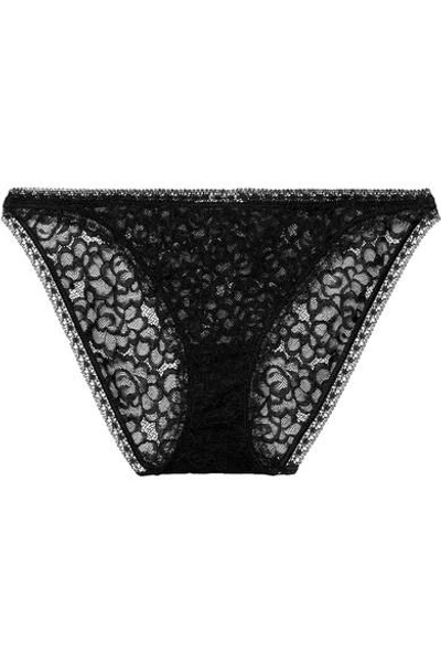Eres Baci Ciao Stretch-lace Briefs