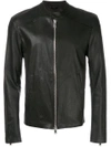 Desa Collection Classic Zip Jacket In Black