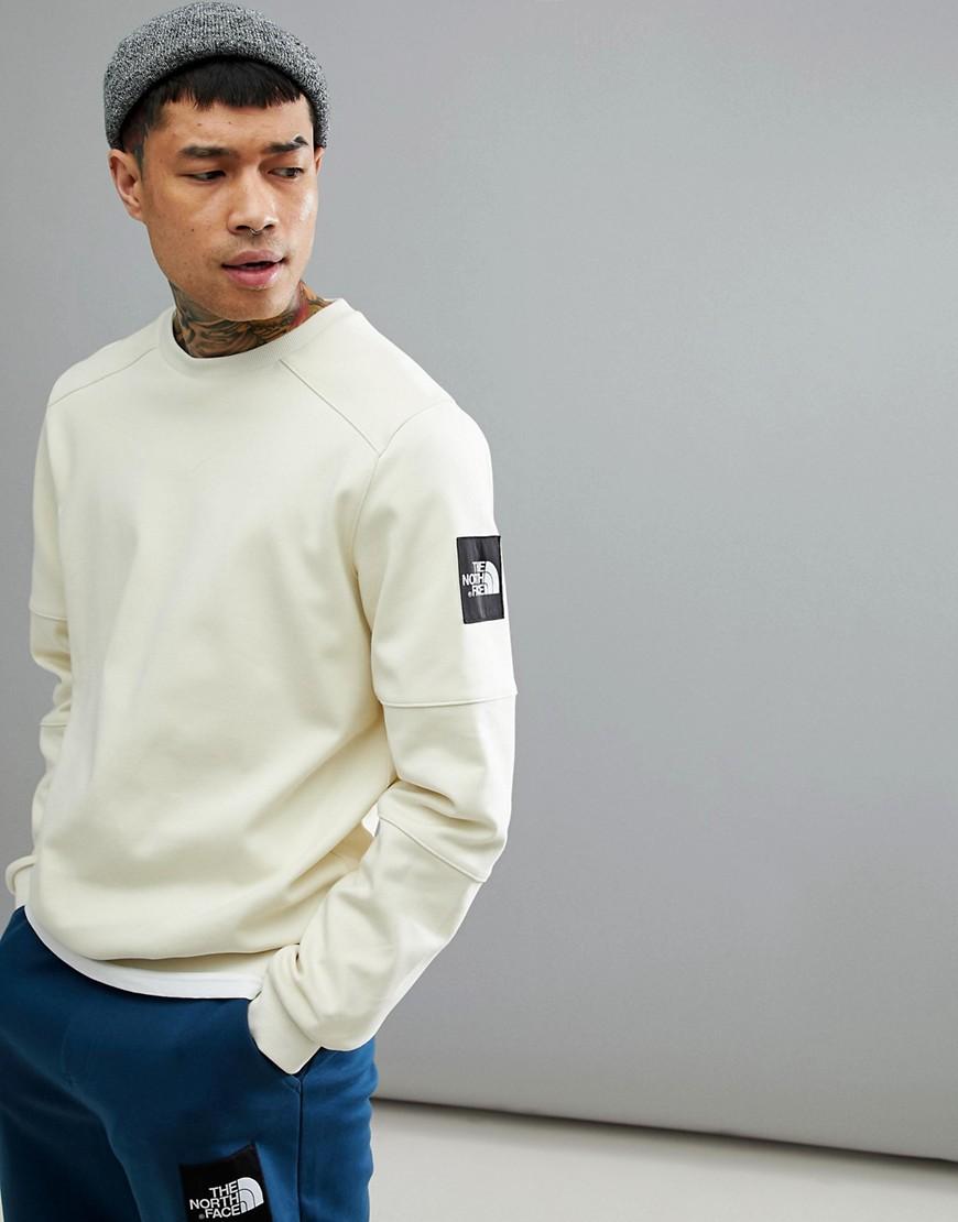 the north face logo crew sweatshirt