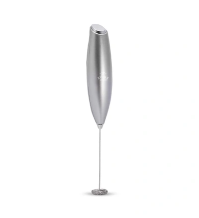 Zulay Kitchen Milk Frother (Without Stand) - Titanium Silver, 1