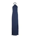 Patrizia Pepe Long Dresses In Blue