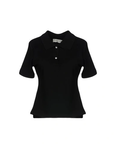 Balenciaga Polo衫 In Black