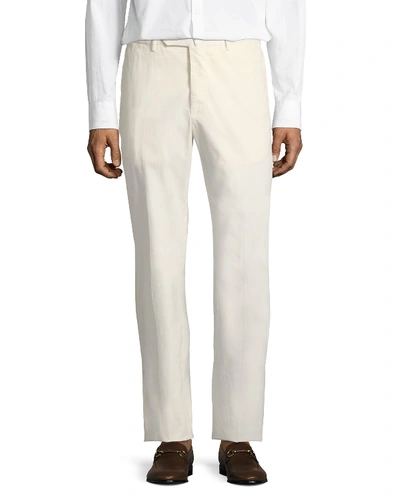 Incotex Benn Standard-fit Stretch Cotton/silk Pants