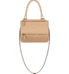 Givenchy Small Pandora Box Tricolor Leather Crossbody Bag In Tan
