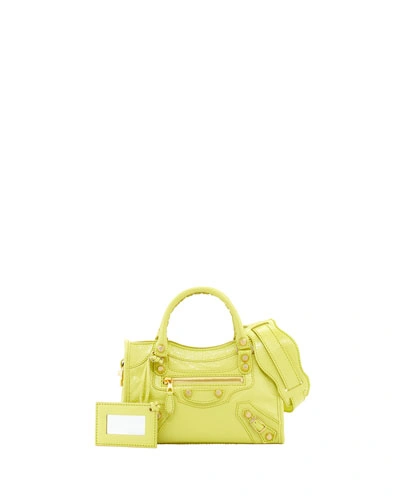 Balenciaga Giant 12 Golden City Mini Bag, Citron In Citrus Green | ModeSens