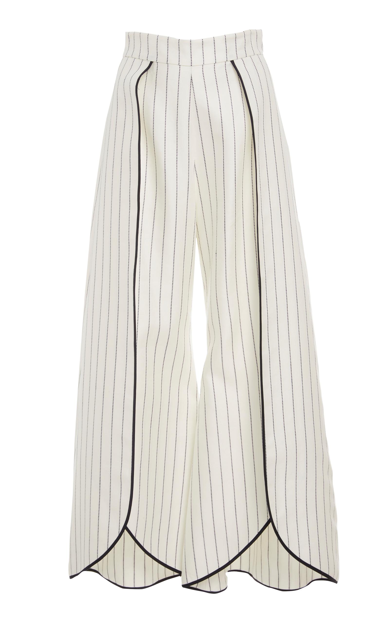 Alexis Genny Cropped Culottes In Stripe | ModeSens