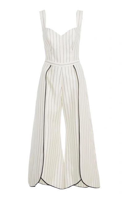 Alexis Edaline Cropped Jumpsuit In Stripe