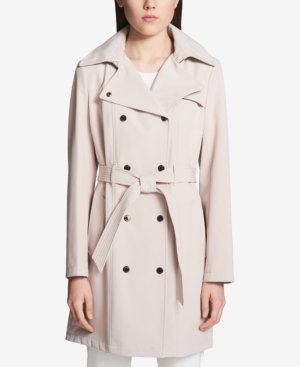macy's calvin klein trench coat