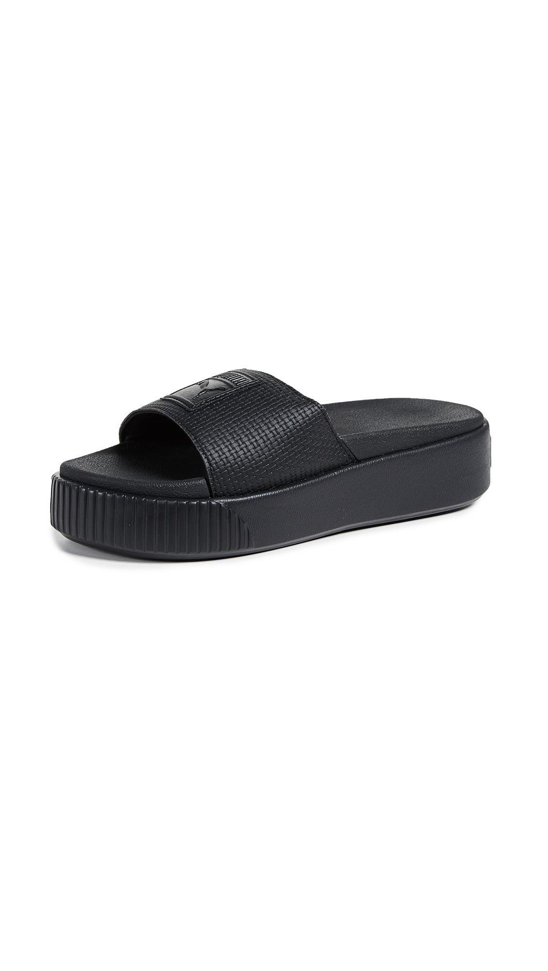 puma platform slides review
