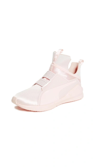 Puma Fierce Satin Ep Sneakers In Pearl