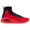 Under Armour Men's Curry 4 Basketball Shoes, Red