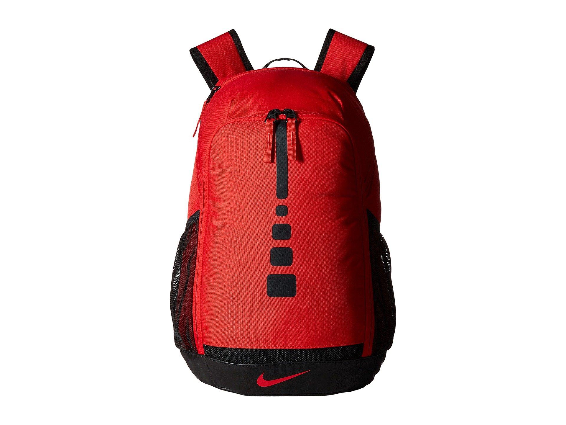 red nike basketball bag