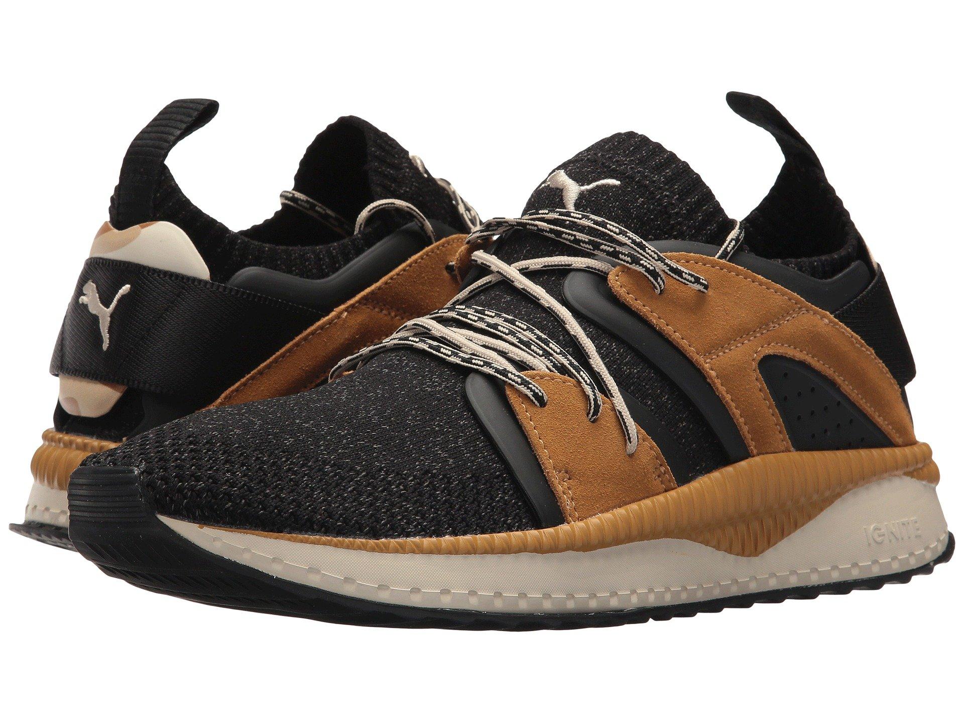 puma tsugi black and gold