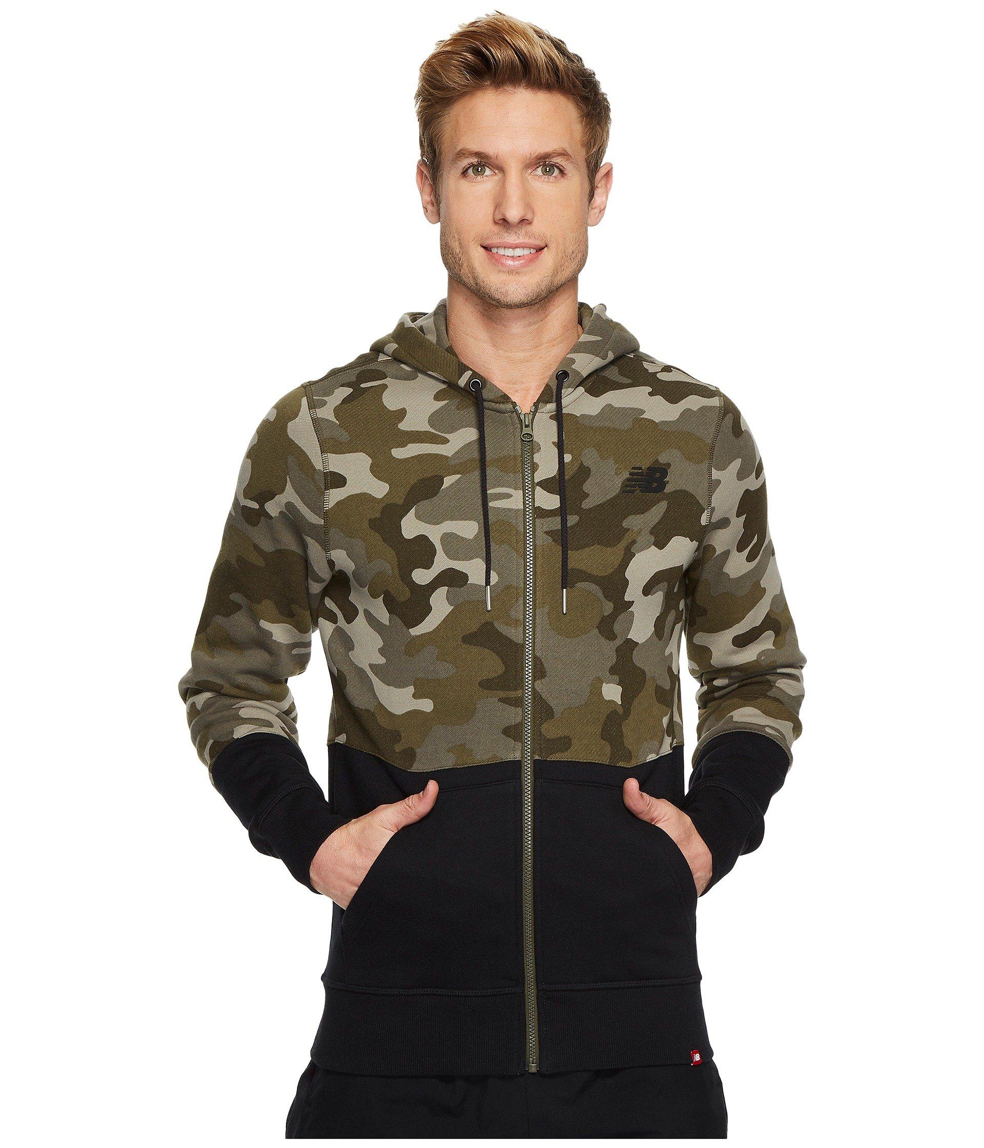 new balance essentials full zip hoodie