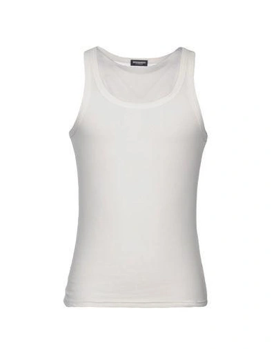 Dsquared2 Tank Top In White