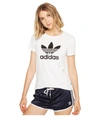 Adidas Originals Trefoil Tee, White/black