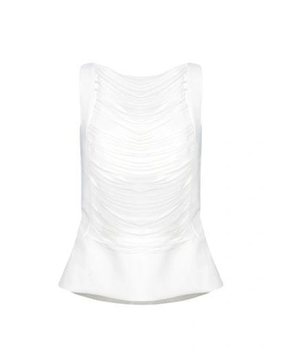 Tom Ford Evening Top In Ivory