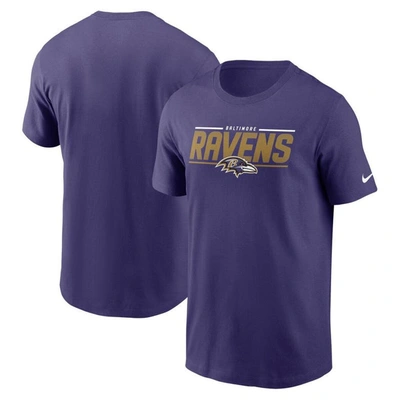 Nike Purple Baltimore Ravens Muscle T-shirt