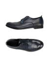 Pawelk's Laced Shoes In Dark Blue