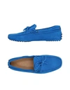 Tod's Loafers In Blue