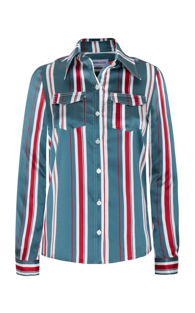 Adriana Iglesias Emilie Shirt In Stripe