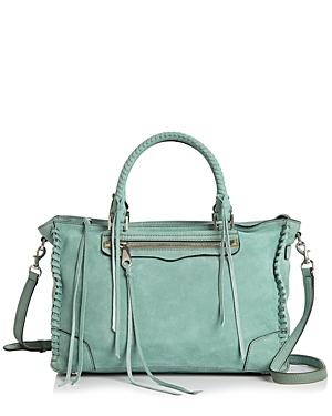 rebecca minkoff regan nubuck satchel