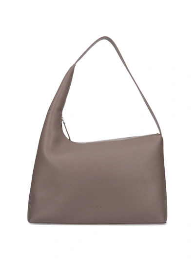 Aesther Ekme 'soft Lune' Bag In Taupe