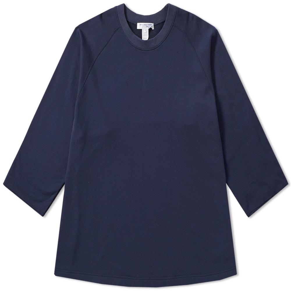comme des garcons oversized shirt