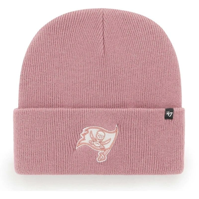 47 '  Pink Tampa Bay Buccaneers Haymaker Cuffed Knit Hat