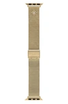 Olivia Burton Celestial Mesh Apple Watch Bracelet, 38-41mm In Gold