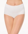 Wacoal Beyond Naked Clean-cut Ribbed Brief 870359 In White