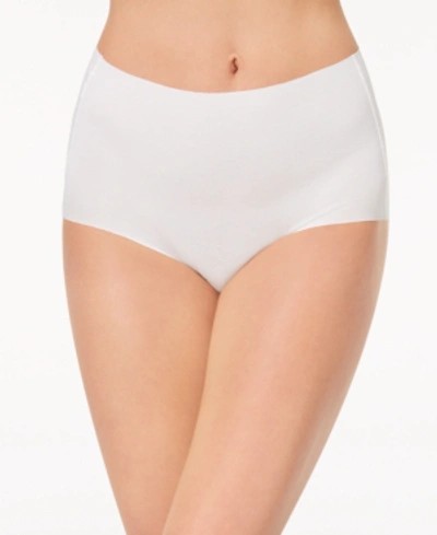 Wacoal Beyond Naked Clean-cut Ribbed Brief 870359 In White