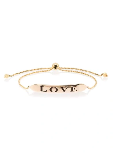 Tara Hirshberg Love Bracelet In Gold