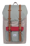 Herschel Supply Co 'little America' Backpack - Brown In Light Khaki/ Shadow/ Red/ Tan