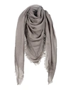 Rick Owens Square Scarf In Grey