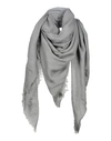 Rick Owens Square Scarf In Grey