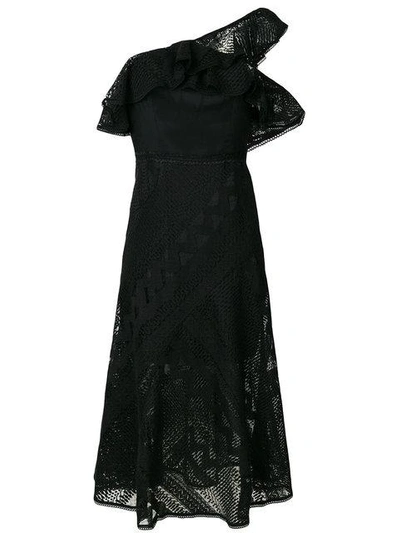 strapless open back dress Anine Bing | Camille Dress - Dark Olive main image 0