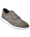 Cole Haan 2.zerogrand Stitchlite Water Resistant Wingtip In Optic White