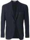 Boglioli Single-breasted Regular-fit Blazer In Blue